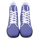 Blue Iris	 - 	High-Top Canvas Sneakers View1