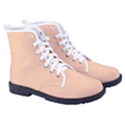 Deep Peach	 - 	High-Top Canvas Sneakers View3