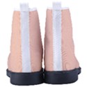 Deep Peach	 - 	High-Top Canvas Sneakers View4