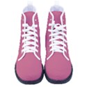 Tulip Pink	 - 	High-Top Canvas Sneakers View1