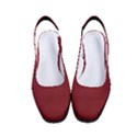 Antique Ruby Red	 - 	Classic Slingback Heels View1