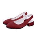 Antique Ruby Red	 - 	Classic Slingback Heels View2