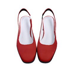 Carnelian Red	 - 	classic Slingback Heels