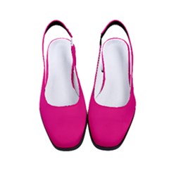 Mexican Pink	 - 	classic Slingback Heels