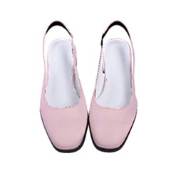 Pig Pink	 - 	classic Slingback Heels