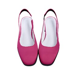 Pink Yarrow	 - 	classic Slingback Heels