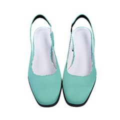 Tiffany Blue	 - 	classic Slingback Heels by ColorfulShoes