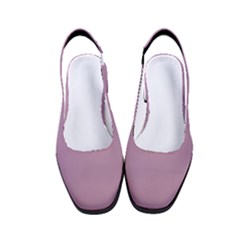 Smokey Grape Purple	 - 	classic Slingback Heels