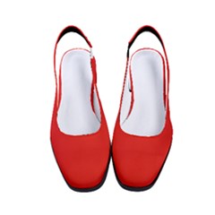 Love Red	 - 	classic Slingback Heels by ColorfulShoes