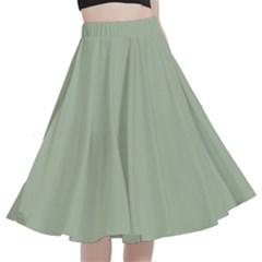 Laurel Green	 - 	a-line Full Circle Midi Skirt With Pocket