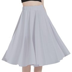 Nimbus Cloud	 - 	a-line Full Circle Midi Skirt With Pocket