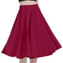 Jester Red	 - 	A-Line Full Circle Midi Skirt With Pocket View1