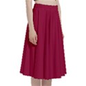 Jester Red	 - 	A-Line Full Circle Midi Skirt With Pocket View3