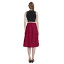 Jester Red	 - 	A-Line Full Circle Midi Skirt With Pocket View4