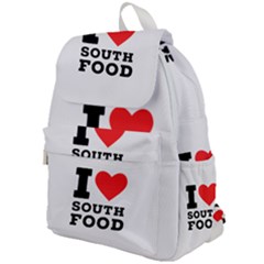 I Love South Food Top Flap Backpack by ilovewhateva