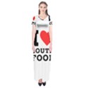 I love south food Short Sleeve Maxi Dress View1