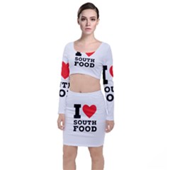 I Love South Food Top And Skirt Sets by ilovewhateva