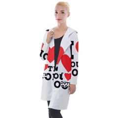 I Love South Food Hooded Pocket Cardigan by ilovewhateva