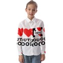 I love south food Kids  Long Sleeve Shirt View1