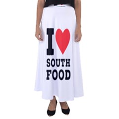 I Love South Food Flared Maxi Skirt by ilovewhateva