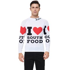 I Love South Food Men s Long Sleeve Rash Guard by ilovewhateva