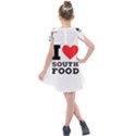 I love south food Kids  Tie Up Tunic Dress View2