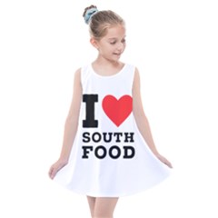 I Love South Food Kids  Summer Dress by ilovewhateva