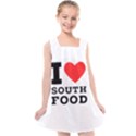 I love south food Kids  Cross Back Dress View1