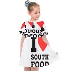 I Love South Food Kids  Sailor Dress by ilovewhateva