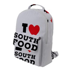 I Love South Food Flap Pocket Backpack (large) by ilovewhateva