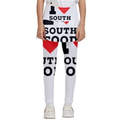 I Love South Food Kids  Skirted Pants by ilovewhateva