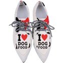 I love dog food Pointed Oxford Shoes View1