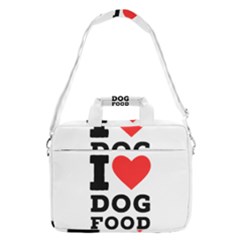 I Love Dog Food Macbook Pro 16  Shoulder Laptop Bag by ilovewhateva