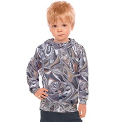 Shiny Abstract Kids  Hooded Pullover by ugoarts