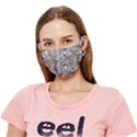 Shiny Abstract Crease Cloth Face Mask (Adult) View1