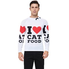 I Love Cat Food Men s Long Sleeve Rash Guard by ilovewhateva