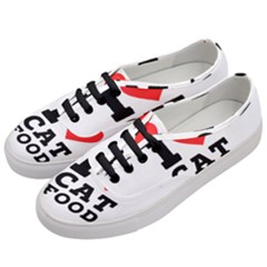 I Love Cat Food Women s Classic Low Top Sneakers by ilovewhateva