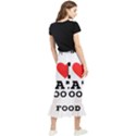 I love cat food Maxi Fishtail Chiffon Skirt View2