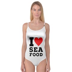 I Love Sea Food Camisole Leotard  by ilovewhateva