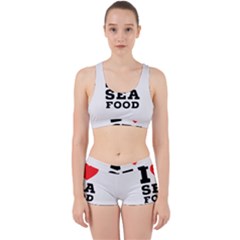 I Love Sea Food Work It Out Gym Set by ilovewhateva