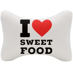 I Love Sweet Food Seat Head Rest Cushion by ilovewhateva