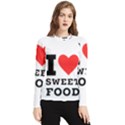 I love sweet food Women s Long Sleeve Rash Guard View1