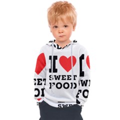 I Love Sweet Food Kids  Overhead Hoodie by ilovewhateva