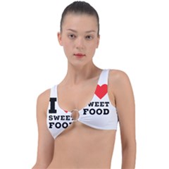 I Love Sweet Food Ring Detail Bikini Top by ilovewhateva