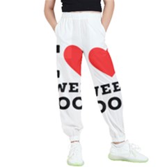 I Love Sweet Food Kids  Elastic Waist Pants by ilovewhateva