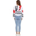 I love sweet food Women s Lightweight Cropped Hoodie View4