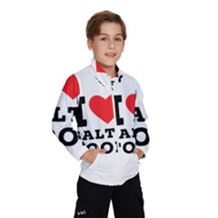 I Love Salty Food Kids  Windbreaker by ilovewhateva