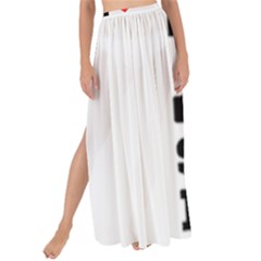 I Love Salty Food Maxi Chiffon Tie-up Sarong by ilovewhateva