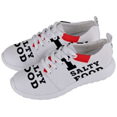 I Love Salty Food Men s Lightweight Sports Shoes by ilovewhateva