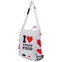 I love vegan food  Crossbody Backpack View1